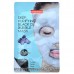Очищающая тканевая кислородная маска Purederm Deep Purifying Black O2 Bubble Mask
